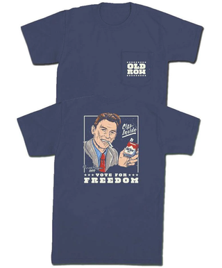 Old Row GBC Jeep USA Pocket Tee - Chambray main image 1